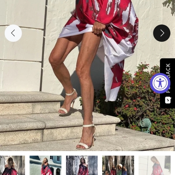 RAMONA LA RUE KAFTAN DRESS OS - Picture 4 of 5